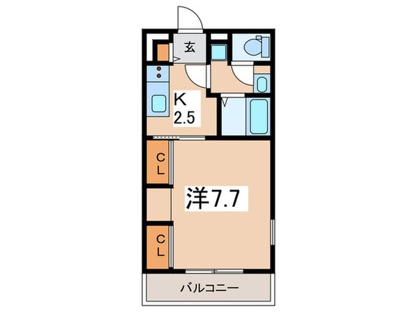 リブリ・アキエの物件間取画像